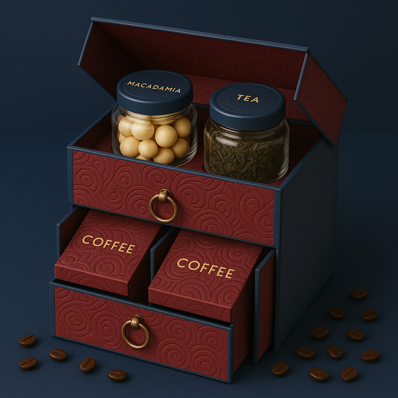 Hộp đựng cà phê & hạt - Sang trọng, bảo quản tối ưu